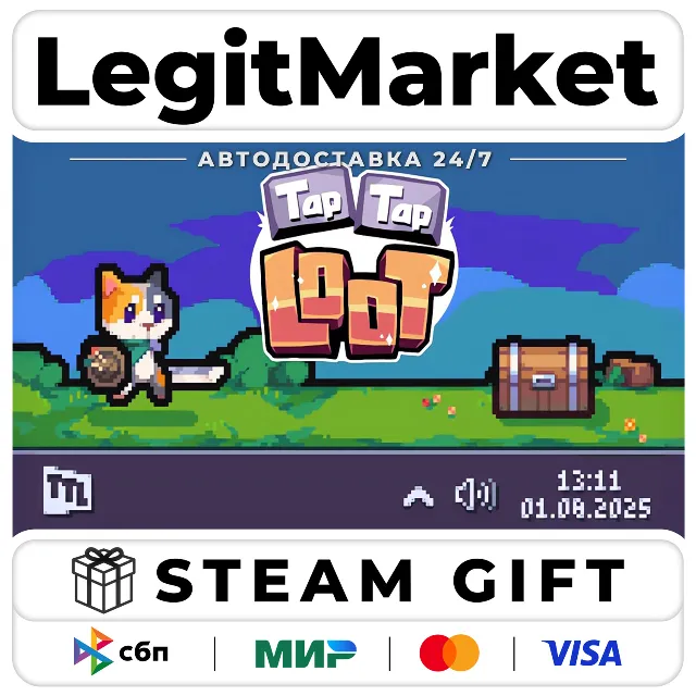 Tap Tap Loot / Steam АВТО / РУ + МИР