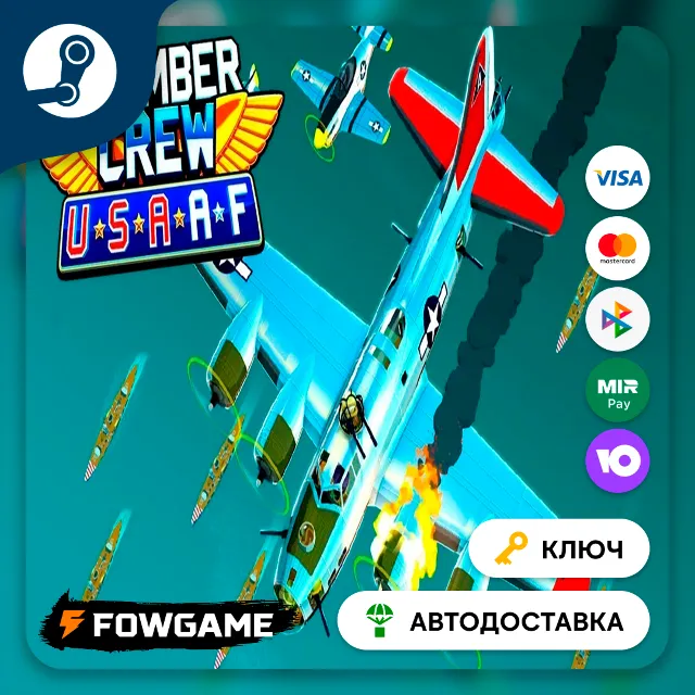 🔵 Bomber Crew: USAAF DLC (РУ+СНГ) 🔑КЛЮЧ STEAM