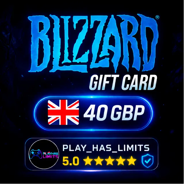 💳BLIZZARD GIFT CARD 40 GBP | Великобритания