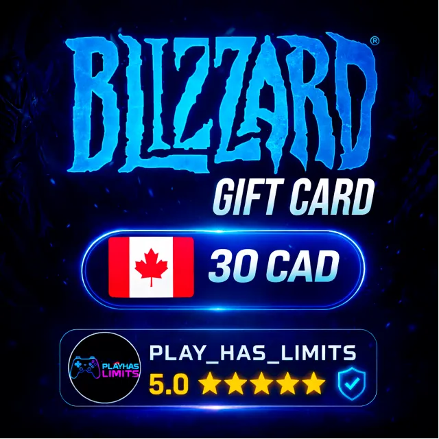 💳BLIZZARD GIFT CARD 30 CAD | Канада