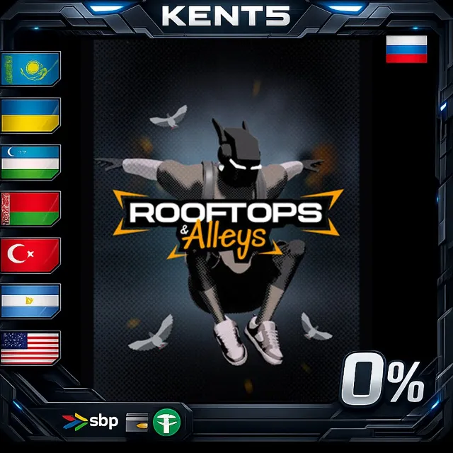 Rooftops &amp; Alleys: The Parkour Game - Steam Gift