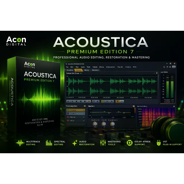 Acon Digital Acoustica 7 Premium Edition 2025 – Lifetime License Key