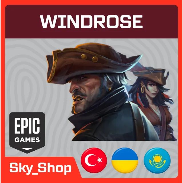 🤖Windrose | АВТОДОСТАВКА | Украина | Турция | Казахстан | Epic Games
