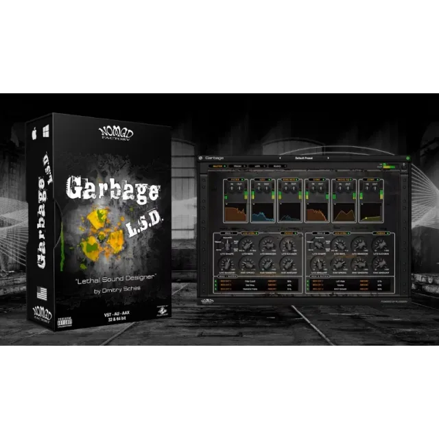Garbage LSD VST (PC) (1 Device, Lifetime) - Nomad Factory K