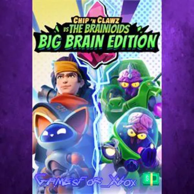 ☀️Chip ‘n Clawz vs. The Brainioids - Big Brain Edition XBOX