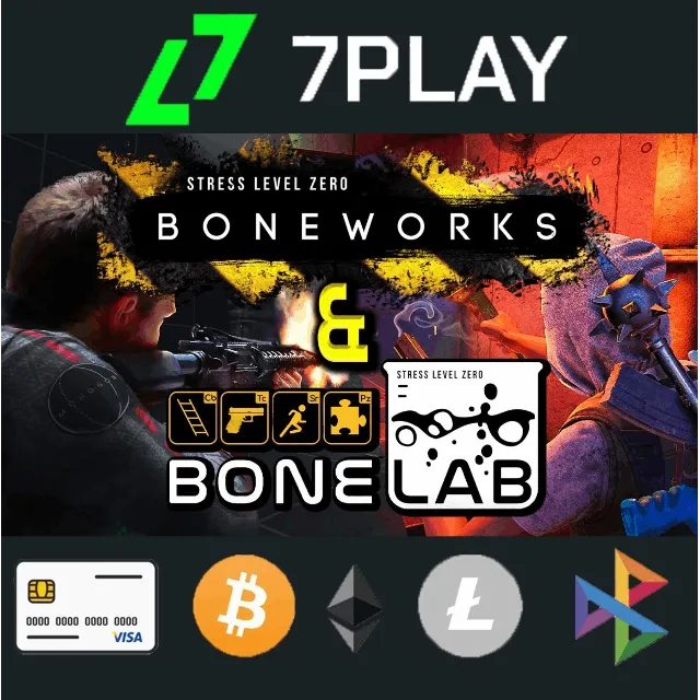 2в1 | BONEWORKS &amp; BONELAB | Оффлайн Steam [24/7]
