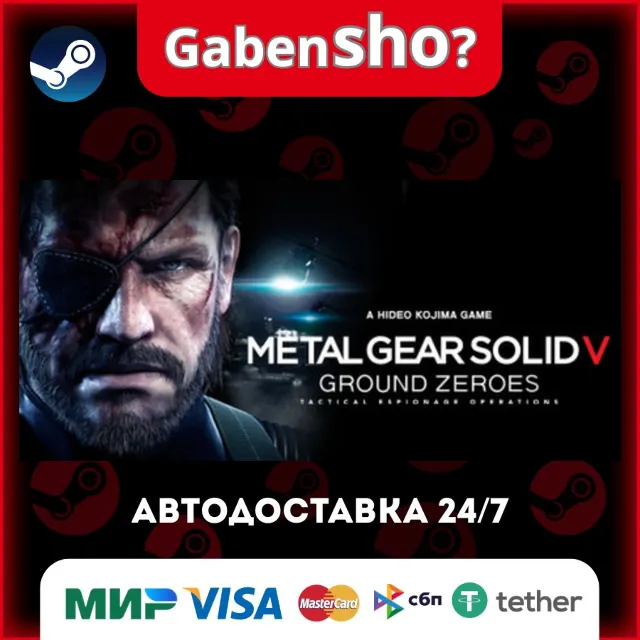 METAL GEAR SOLID V: GROUND ZEROES СТИМ Steam Gift