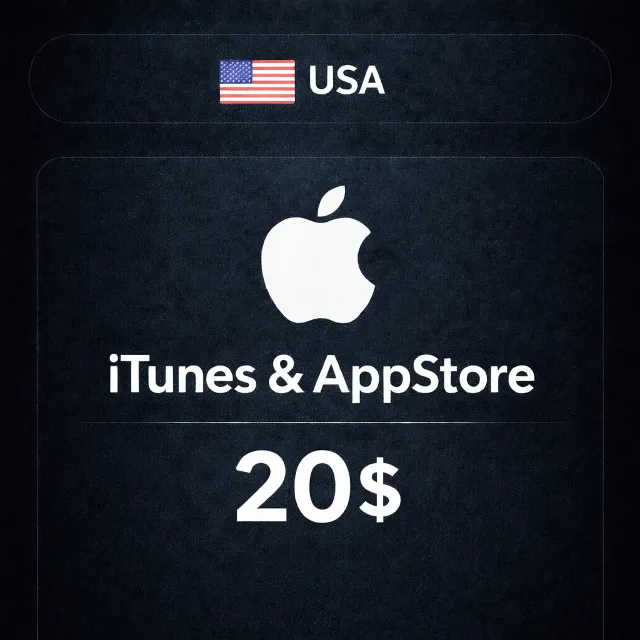🍎 Подарочная карта Apple iTunes (USA) 20$