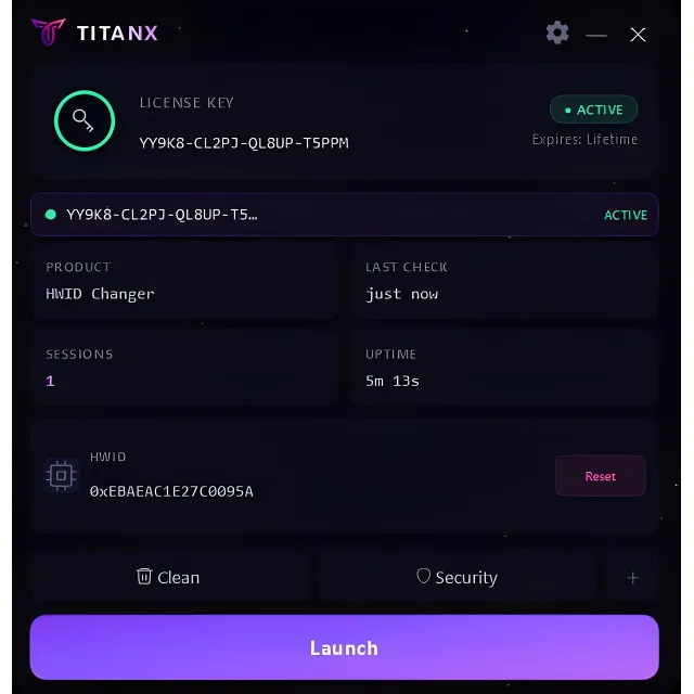 Рабочий Temp Spoofer Titan для игр с античитом EAC