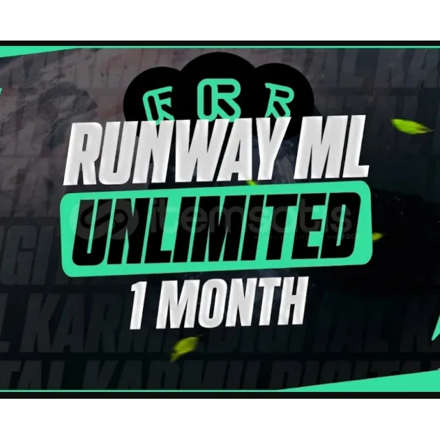 План Runway ML Max 99$ – Личный аккаунт