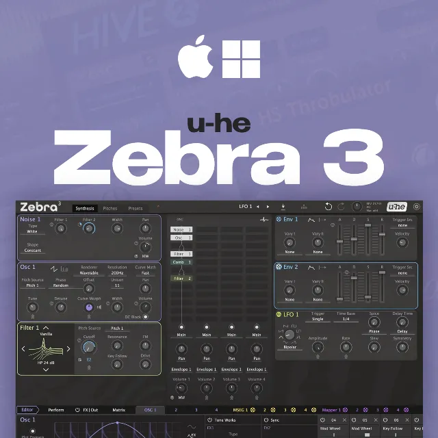 u-he Zebra 3 | АВТОДОСТАВКА 24/7