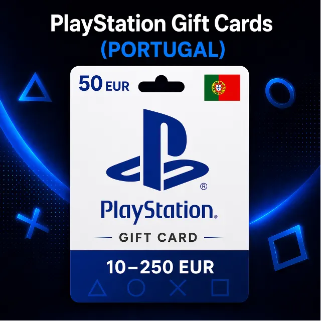 PlayStation Gift Cards Португалия (PT) 10–250 EUR | Коды пополнения PSN