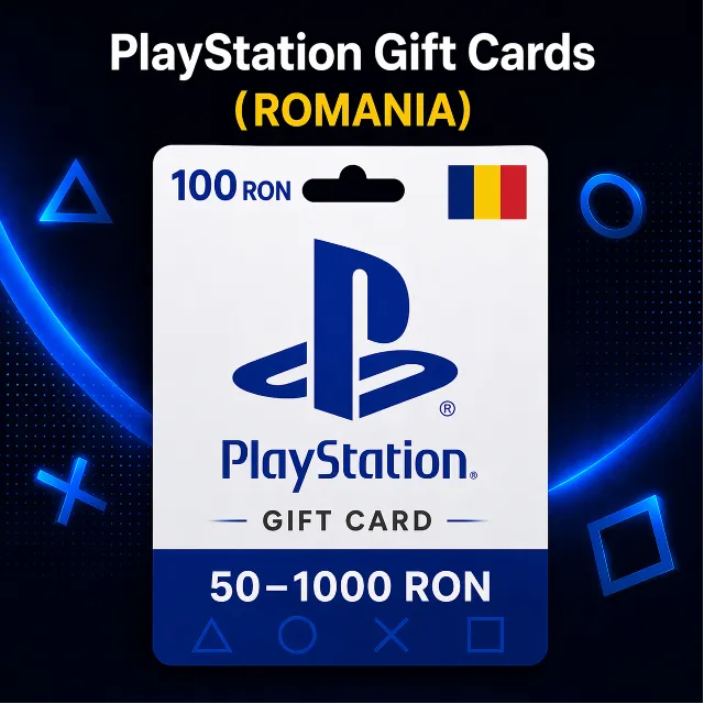 PlayStation Gift Cards Румыния (RO) 50–1000 RON | Коды пополнения PSN