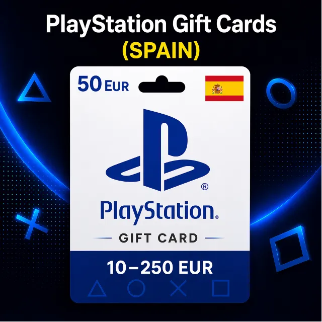 PlayStation Gift Cards Испания (ES) 10–250 EUR | Коды пополнения PSN