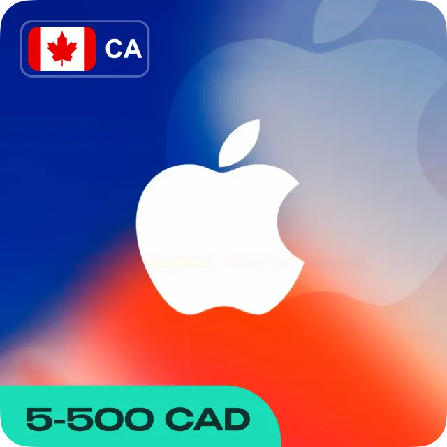 APPLE ITUNES КАНАДА 5-500 CAD НИЗКАЯ ЦЕНА КАРТА
