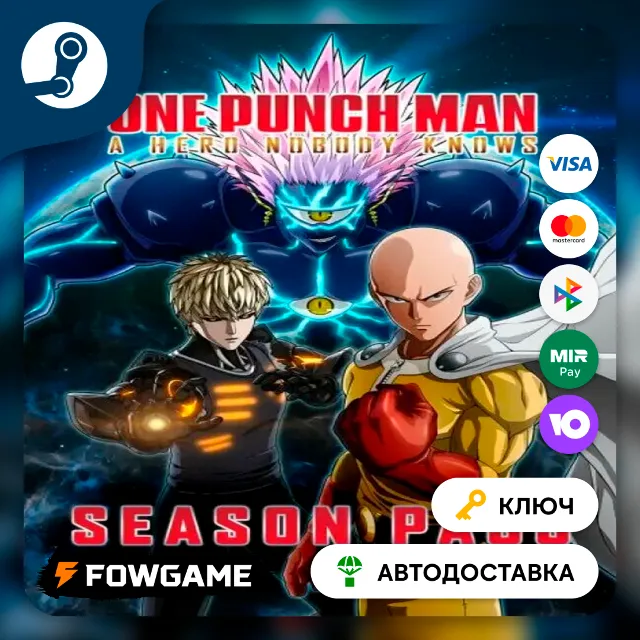 🔵 ONE PUNCH MAN: A HERO NOBODY KNOWS - Character Pass DLC (РУ+СНГ) 🔑КЛЮЧ STEAM