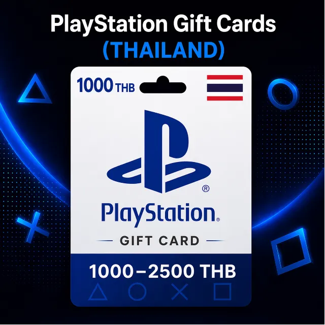 PlayStation Gift Cards Таиланд (TH) 1000–2500 THB | Коды пополнения PSN