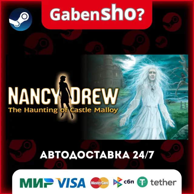 Nancy Drew®: The Haunting of Castle Malloy СТИМ Steam Gift