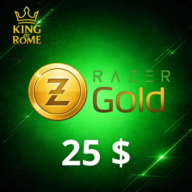 Razer Gold Глобал (25 $) Подарочная карта | 24/7 Автодоставка