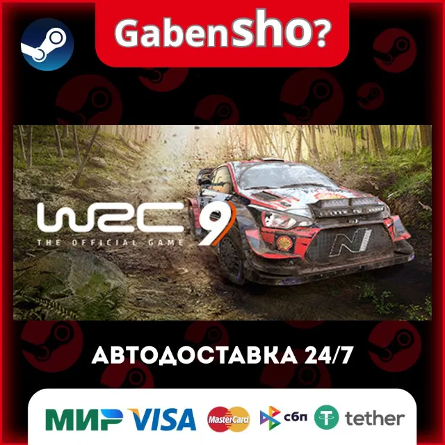WRC 9 FIA World Rally Championship СТИМ Steam Gift