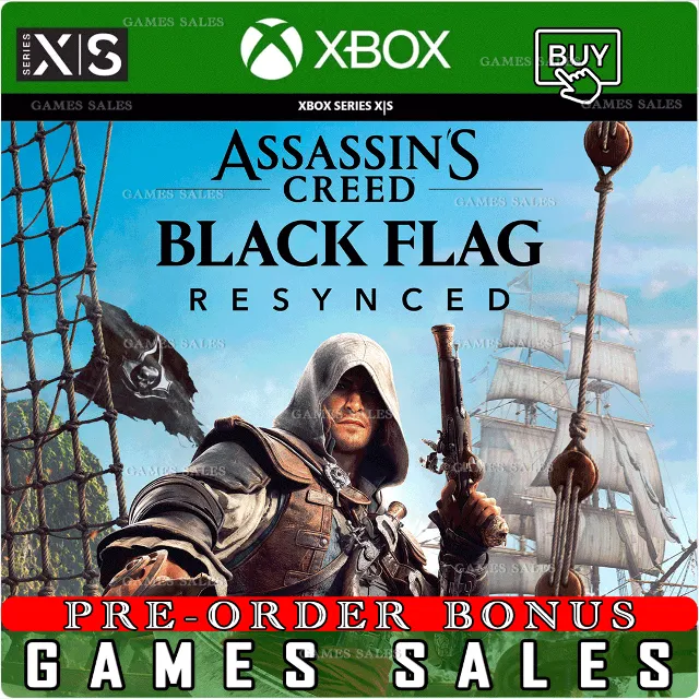 ✅❤️ASSASSIN'S CREED BLACK FLAG RESYNCED❤️XBOX SERIES X|S❤️ПРЕДЗАКАЗ С БОНУСАМИ✅