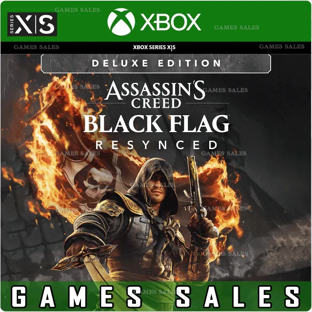 ✅❤️ASSASSIN'S CREED BLACK FLAG RESYNCED DELUXE EDITION❤️XBOX SERIES X|S🔑КЛЮЧ✅