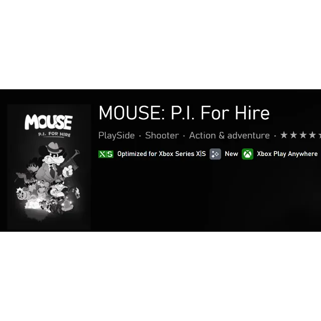 MOUSE: P.I. FOR HIRE XBOX SERIES S|X + PC (WIN) КЛЮЧ/КОД