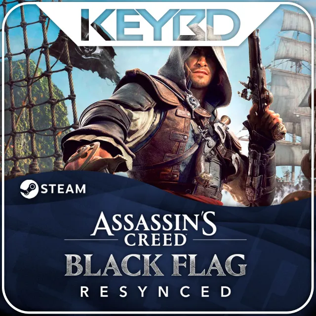 Assassin's Creed Black Flag Resynced · Standard/Deluxe · STEAM RU · АВТО