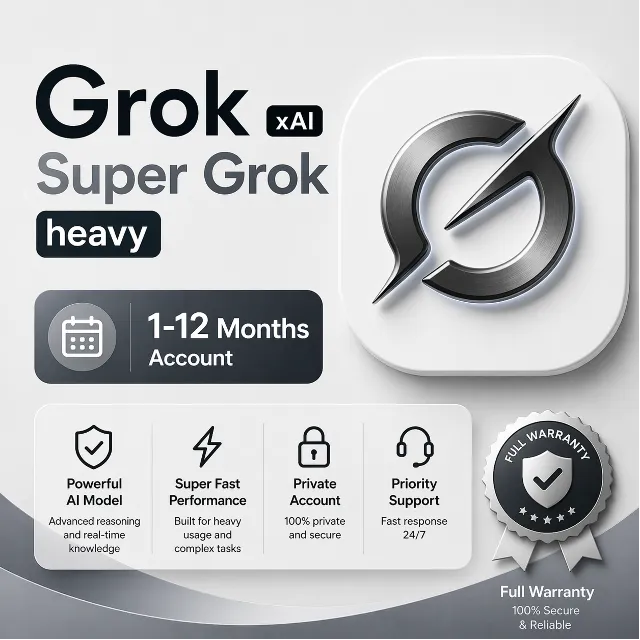 Super Grok xAI — 1 месяц | Подписка на аккаунт | Полная гарантия