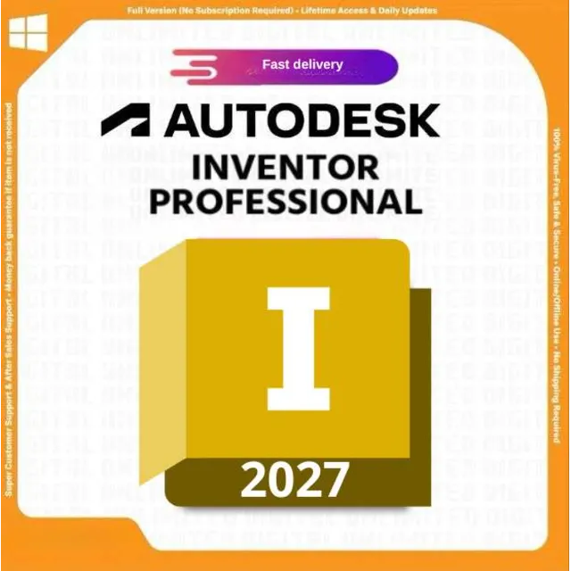 Autodesk Inventor Pro License Key 6 month | 2027 / 2026 / 2025 / 2024 | Auto delivery
