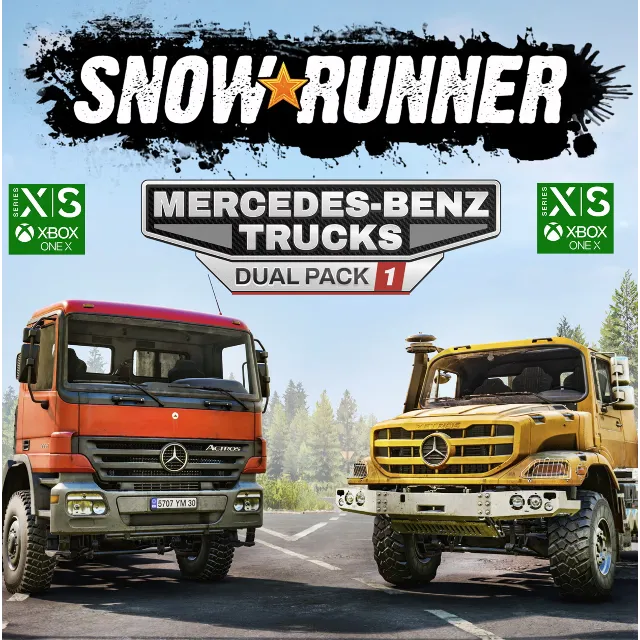 ✅ SnowRunner - Mercedes-Benz Trucks Dual Pack 1 XBOX Ключ Сразу