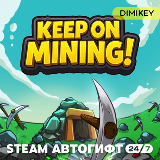 🟨 Keep on Mining! - Worlds Автогифт RU/UA