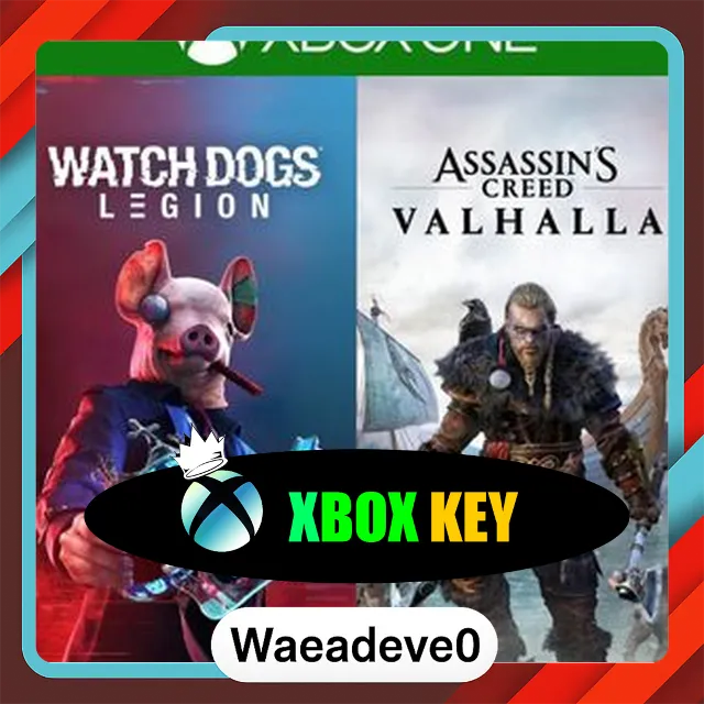 Assassin’s Creed Valhalla + Watch Dogs: Legion Bundle XBOX LIVE Key TURKEY