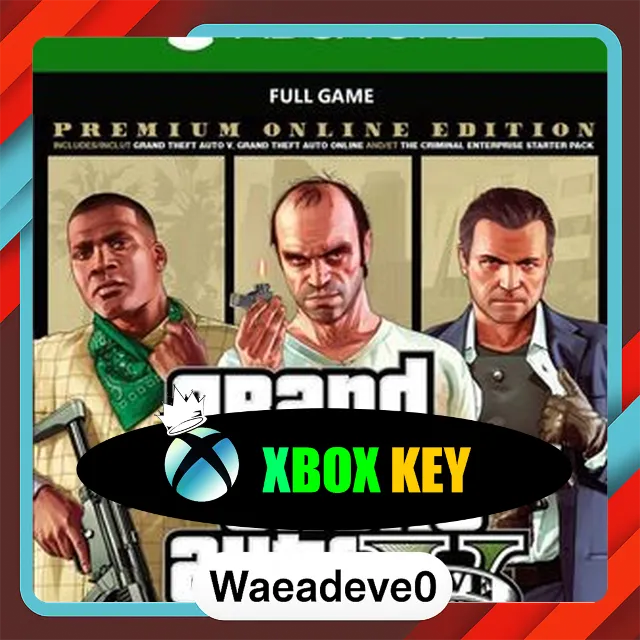 Grand Theft Auto V: Premium Online Edition XBOX LIVE Key TURKEY