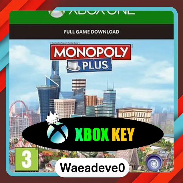 Monopoly Plus XBOX LIVE Key TURKEY