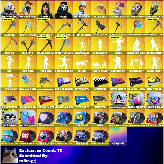 Автовыдача • FN (Все Платформы) • 284 скина • Полный доступ