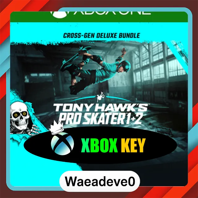 Tony Hawk's Pro Skater 1 + 2 - Cross-Gen Deluxe Bundle XBOX LIVE Key TURKEY