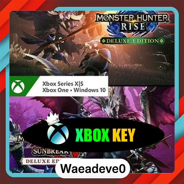 Monster Hunter Rise + Sunbreak Deluxe PC/XBOX LIVE Key GLOBAL