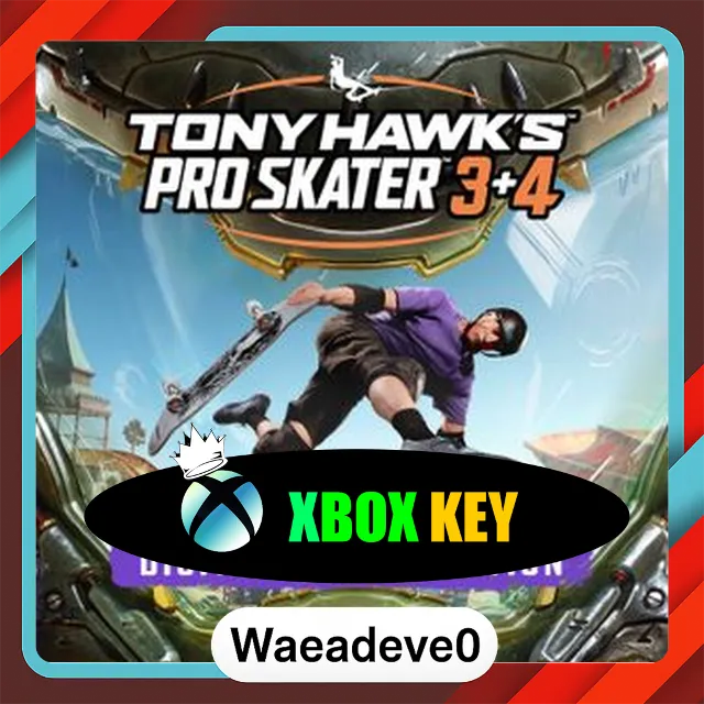 Tony Hawk's™ Pro Skater™ 3 + 4 - Digital Deluxe Edition PC/XBOX LIVE Key GLOBAL