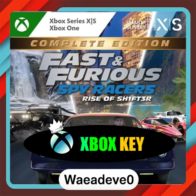 Fast &amp; Furious: Spy Racers Rise of SH1FT3R - Complete Edition XBOX LIVE Key GLOBAL