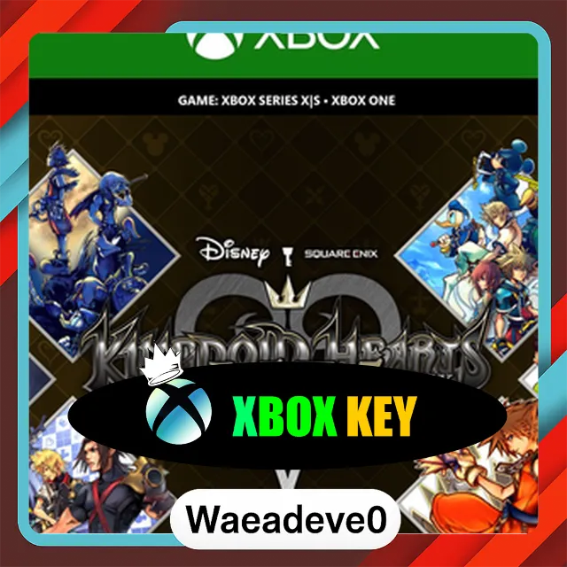 KINGDOM HEARTS HD 1.5 + 2.5 ReMIX XBOX LIVE Key TURKEY