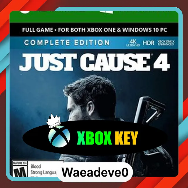 Just Cause 4 (Complete Edition) XBOX LIVE Key TURKEY