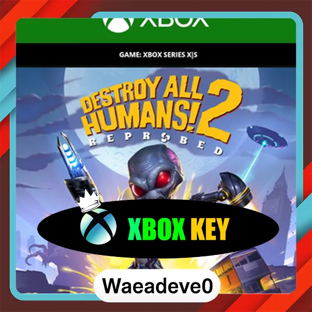 Destroy All Humans! 2 - Reprobed (Xbox Series X|S) Xbox Live Key TURKEY