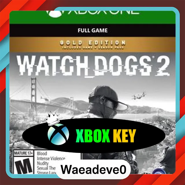 Watch Dogs 2 (Gold Edition) (Xbox One) Xbox Live Key GLOBAL