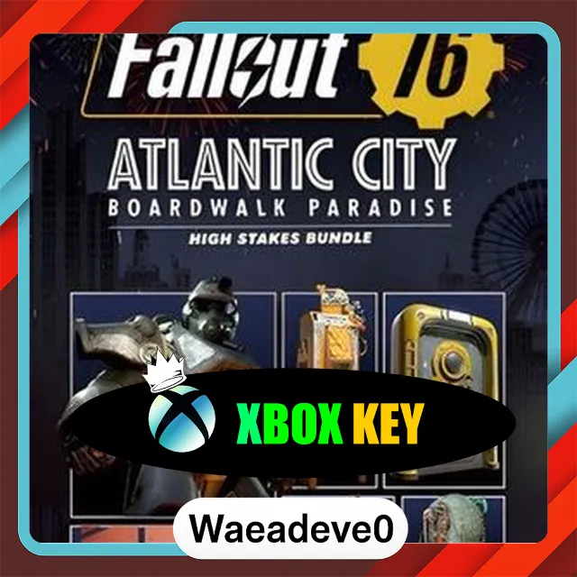 Fallout 76: Atlantic City High Stakes Bundle (Xbox One) XBOX LIVE Key GLOBAL