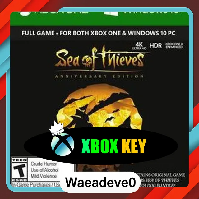 Sea of Thieves: Anniversary Edition (PC/Xbox One) Xbox Key GLOBAL
