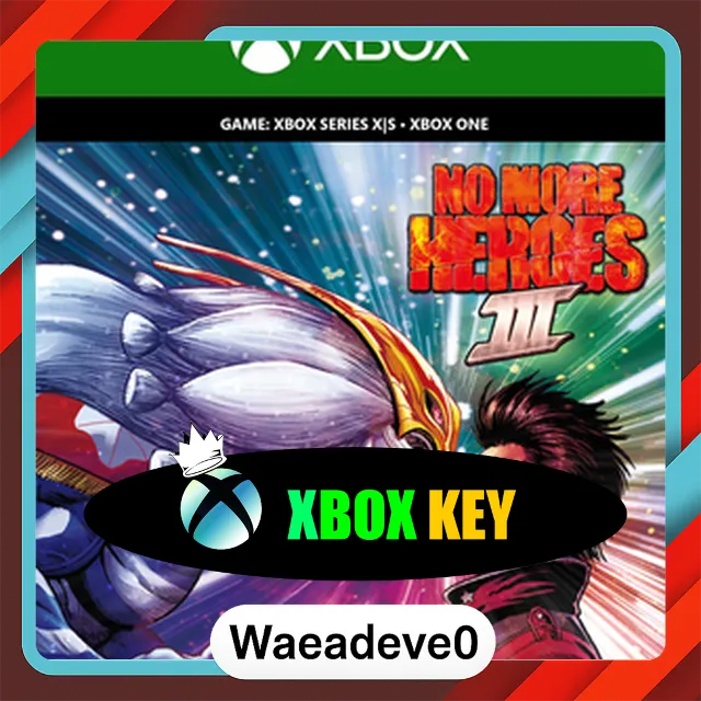 No More Heroes 3 XBOX LIVE Key TURKEY