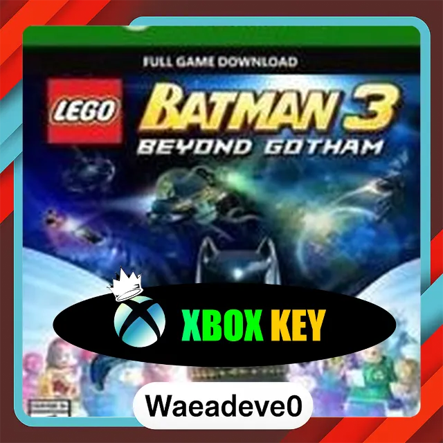 LEGO Batman 3: Beyond Gotham XBOX LIVE Key TURKEY