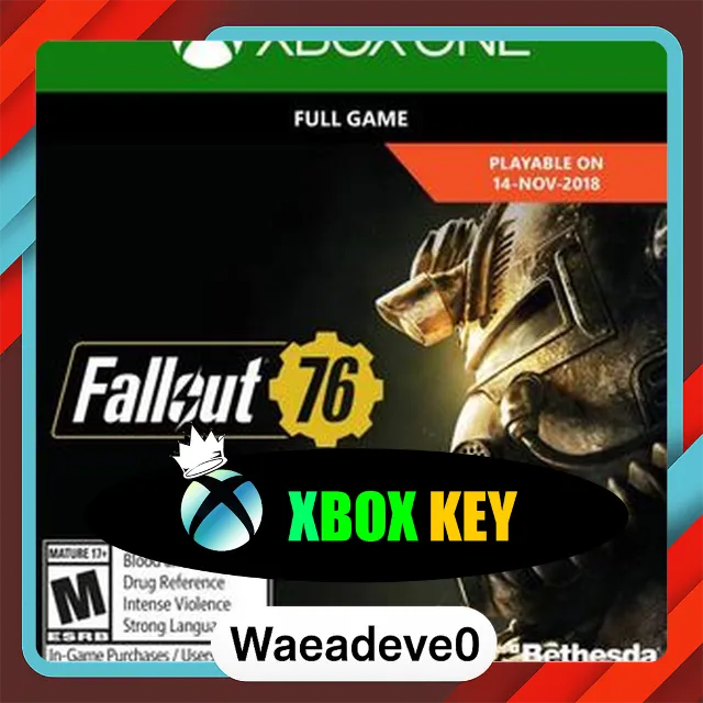 Fallout 76 (Xbox One) Xbox Live Key TURKEY