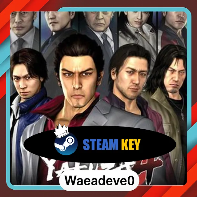 Yakuza 4 Remastered Steam Key GLOBAL